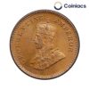 UNC 1/12 Anna George V King Emperor (1912-36) Bronze Coin, British India Uniform Coinage, UNC.