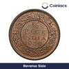 UNC 1/2 Pice George VI King Emperor (1939-40) Bronze Coin, British India Uniform Coinage, UNC. - Image 3