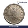 1/2 Rupee Anna Series (1950-56) Nickel Coin, Republic India Anna Series, Collectible. - Image 3