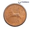 One Pice (Horse Pice) Anna Series(1950-55) Bronze Coin, Republic India Anna Series, UNC.