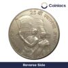 Scarce 10 Rupees 25th Anniversary of Independence 1972 Commemrative Silver Coin, Republic India Decimal Series, Collectible - Image 3