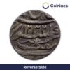 One Rupee Shah Alam II RY 26 (1232 AH 1817 CE) Banaras mint Silver Old coin, Princely State of Awadh, Collectible - Image 3