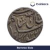 One Rupee Shah Alam II RY 26 (1221 AH 1806 CE) Banaras mint Silver Old Coin, Princely State of Awadh, Collectible - Image 3