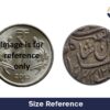 One Rupee Shah Alam II RY 26 (1221 AH 1806 CE) Banaras mint Silver Old Coin, Princely State of Awadh, Collectible - Image 4
