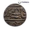 One Rupee Shah Alam II RY 26 (1221 AH 1806 CE) Banaras mint Silver Old Coin, Princely State of Awadh, Collectible