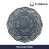 10 Paise 1973 Proof issue Aluminium Definitive Coin, Republic India Decimal Series - Image 2
