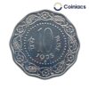 10 Paise 1973 Proof issue Aluminium Definitive Coin, Republic India Decimal Series