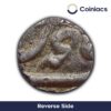 1/5 Rupee (Malabar) Shah Allam II (Reign 1760-1806 CE) Silver Old Coin, Bombay Presidency, Collectible - Image 3