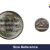 1/5 Rupee (Malabar) Shah Allam II (Reign 1760-1806 CE) Silver Old Coin, Bombay Presidency, Collectible - Image 4