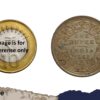 One Rupee Victoria Queen Crowned 1862 CE '5' Dots Variety Silver coin, British India Uniform Coinage, Collectible - Image 4