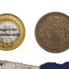 Rare One Rupee George V 1911 CE (Pig Rupee) Silver coin, British India Uniform Coinage, Collectible - Image 4