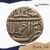 One Rupee Akbar 1585-1606 CE Ahmadabad mint Silver coin, Mughal Empire, Collectible - Image 3