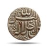 One Rupee Akbar 1585-1606 CE Ahmadabad mint Silver coin, Mughal Empire, Collectible