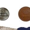 1/4 Tanga (Quarto De Tanga) Luiz I 1881-1888 CE Calcutta mint Copper coin, Portuguese India, Collectible - Image 4