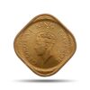 Half Anna George VI 1943 Nickel-Brass Coin, British India Uniform Coinage, UNC