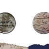 One Rupee Muhammad Shah RY 4 11XX AH Ajimabad mint Silver coin, Mughal Empire, Collectible - Image 4