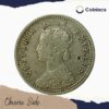 1/4 Rupee Victoria Empress 1901 Calcutta Mint Silver Old Coin, British India Uniform Coinage, Collectible - Image 2