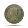 1/4 Rupee Victoria Empress 1901 Calcutta Mint Silver Old Coin, British India Uniform Coinage, Collectible
