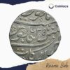 One Rupee Muhammad Shah RY 25 (1155 AH) Arcot Mint Silver Coin, French India - Arcot, Collectible - Image 3