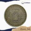 Uma Rupia (1 Rupia) Luiz I 1881 CE Silver coin, Portuguese India (India Portugueza), Collectible - Image 3