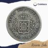 Oitavo De Rupia (1/8 Rupia) Luiz I 1881 CE Silver Coin, Portuguese India (India Portugueza), Collectible - Image 3