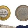 One Rupee George V King Emperor 1918 CE Silver Old Coin, British India Uniform Coinage, Collectible - Image 4