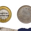 One Rupee George V King Emperor 1916 CE Silver Old Coin, British India Uniform Coinage, Collectible - Image 4