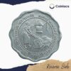10 Paise Rural Women's Advancement 1980 Aluminium Commemorative Coin, Republic India Decimal Series, Collectible. - Image 3