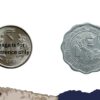 10 Paise Rural Women's Advancement 1980 Aluminium Commemorative Coin, Republic India Decimal Series, Collectible. - Image 4