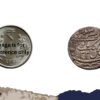 Scarce One Rupee Shah Alam II RY 34 (1207 AH) Saharanpur Mint Silver Coin, Mughal Empire, UNC - Image 4
