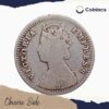 Two Annas Victoria Empress 1893 Bombay Mint 'B' Incuse Silver Coin, British India Uniform Coinage, Collectible - Image 2