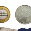 10 Rupees Mahendra Bir Bikram Food For All 1968 Silver Coin, Nepal, Collectible - Image 4