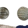 One Rupee Aurangzeb RY 48 1115 AH (1703-04 CE) Surat Mint Silver coin, Mughal Empire, Collectible - Image 4