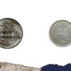 1/4 Rupee Victoria Queen 1862 Silver Coin, British India Uniform Coinage, XF - Image 4