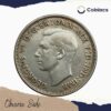1 Florin George VI 1943 Melbourne Royal Mint Silver Coin, Australia, Collectible - Image 2