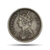 Two Annas Victoria Queen 1862 Silver Coin, British India Uniform Coinage, Collectable