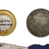 Scarce One Rupee Ganga Singh Bahadur in the name of Victoria Empress 1892 CE Silver coin, Princely State of Bikaner, Collectible - Image 4