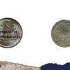 4 Annas Mir Usman Ali Khan RY 37 1366 AH (1946-47 CE) Nickel Old coin, Princely State of Hyderabad, Collectible. - Image 4