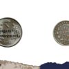 1/4 Rupee Victoria Queen Divided Legend 1840 CE ( W/O- Sheriff ) 10 Berries (6L +4R ) Silver coin, British India Uniform Coinage, Collectible - Image 4
