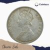 One Rupee Victoria Empress 1893 'B' Incuse Bombay Mint Silver Coin, British India Uniform Coinage, Collectable - Image 2