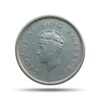 Scarce Half Rupee George VI King Emperor 1938 (Key Date) Bombay Mint Silver Coin, British India Uniform Coinage, Collectible