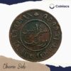 1 Cent Wilhelmina 1896 Royal Dutch Mint Copper Coin, Netherlands East Indies (Indonesia), Collectible - Image 2