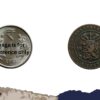 1 Cent Wilhelmina 1896 Royal Dutch Mint Copper Coin, Netherlands East Indies (Indonesia), Collectible - Image 4