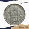 8 Annas Mir Usman Ali Khan RY 37 1366 AH (1946-47 CE) Nickel Old Coin, Princely State of Hyderabad, UNC. - Image 3