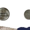 Rare Quarter Rupee Alamgir II RY 6 1172 AH (1823-1825 CE)(Rose On Reverse Struck at Calcutta Mint) Arkot Mint Silver old coin, Madras Presidency, Collectible - Image 4