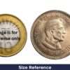 5 Rupees Jawahar Lal Nehru (Large Size flan) Birth Centenary 1989 Cupro-Nickel Commemorative Coin, Republic India Decimal Series, UNC - Image 4
