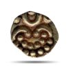 Rare Gold Kaliyan Fanam Coin of Travancore State, Princely State of Travancore, XF