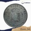 Uma Rupia (1 Rupia) Luiz I 1882 CE Silver coin, Portuguese India (India Portugueza), XF - Image 3
