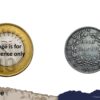 Half Rupee Victoria Queen Continuous Legend 1840 CE Silver coin, British India Uniform Coinage, Collectible - Image 4