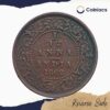 1/12 Anna Victoria Queen Crowned 1862 Copper Historic Coin, British India Uniform Coinage, Collectible - Image 3